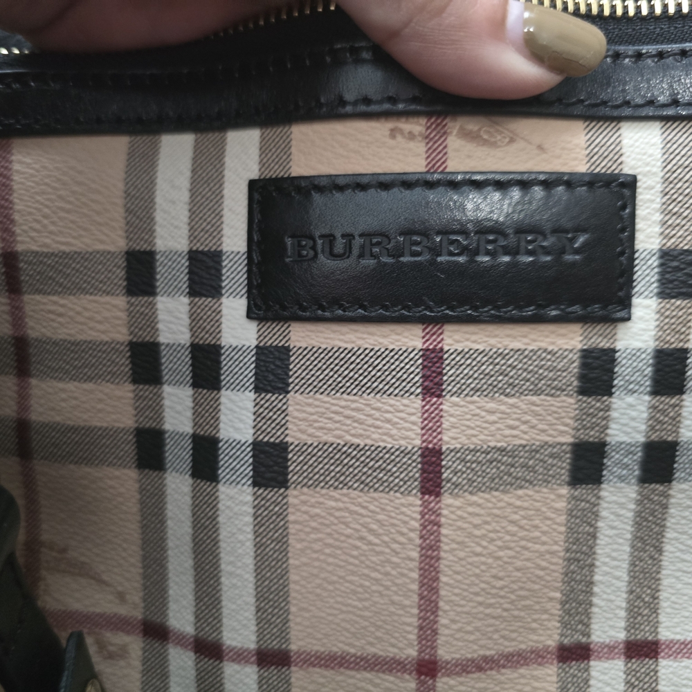 Burberry Haymarket Canterbury Tote Bag - Picture 4 of 16
